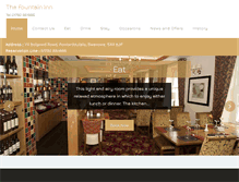 Tablet Screenshot of fountaininn.co